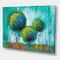 Designart - Colourful Trees Impressionist Landscape II - Modern Canvas Wall Art Print